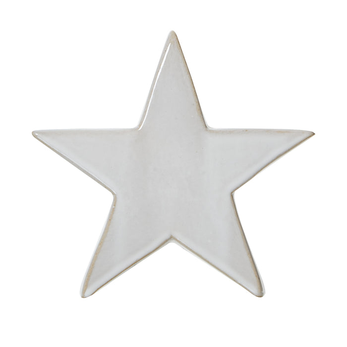 Medium Ceramic Standing Star Decoration