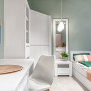 Novi 2 Drawer Bookcase in Alpine White