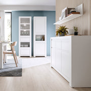 Novi 2 Door Chiffonier in Alpine White