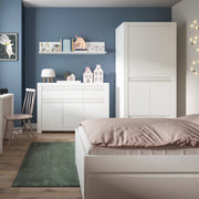 Novi 120cm Bed in Alpine White