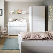 Novi 120cm Bed in Alpine White