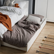 Novi 120cm Bed in Alpine White