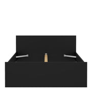 Naia Double Bed 4ft6 (140 x 190) in Black Matt
