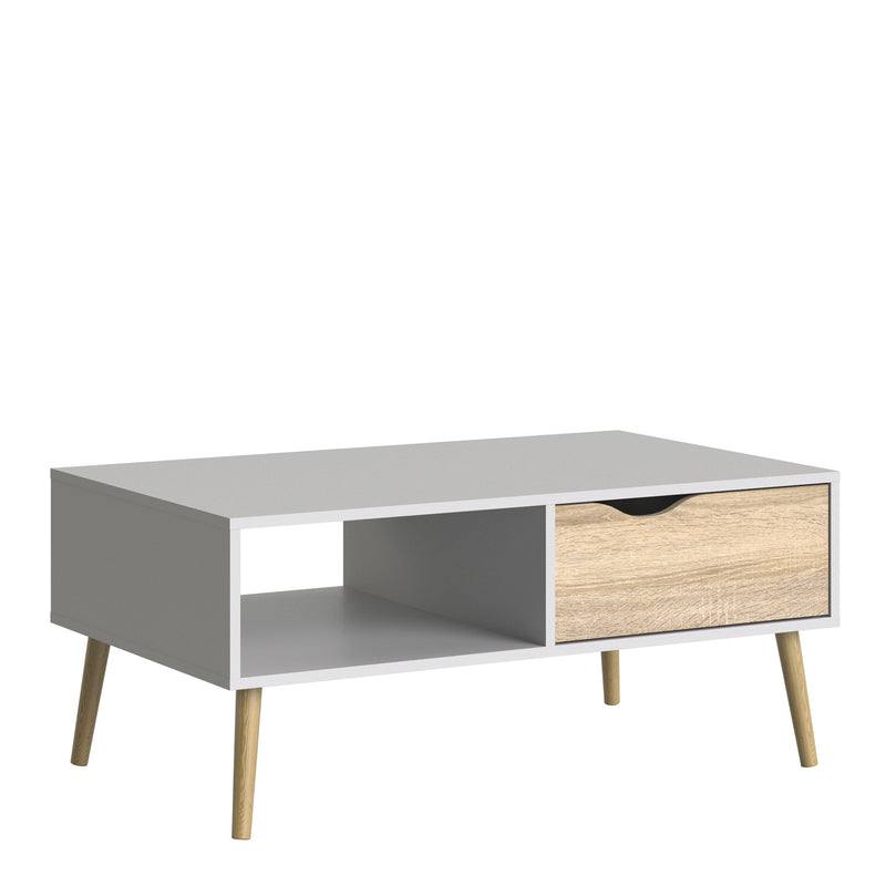 Oslo Coffee Table 1 Drawer 1 Shelf