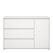 Next Sideboard with 1 door and 3 drawers White