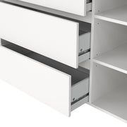 Next Sideboard with 1 door and 3 drawers White