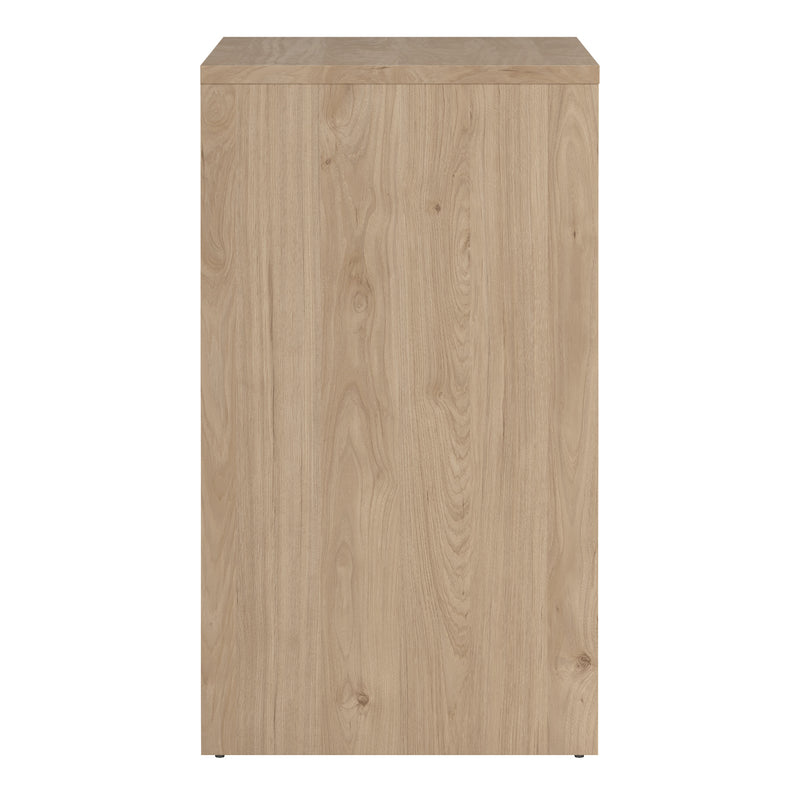 Next Sideboard with 1 door and 3 drawers Jackson Hickory White high gloss