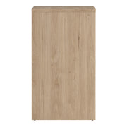 Next Chest 3 drawers Jackson Hickory White high gloss