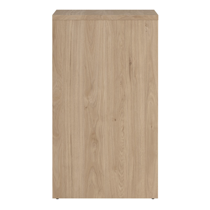 Next Chest 3 drawers Jackson Hickory White high gloss