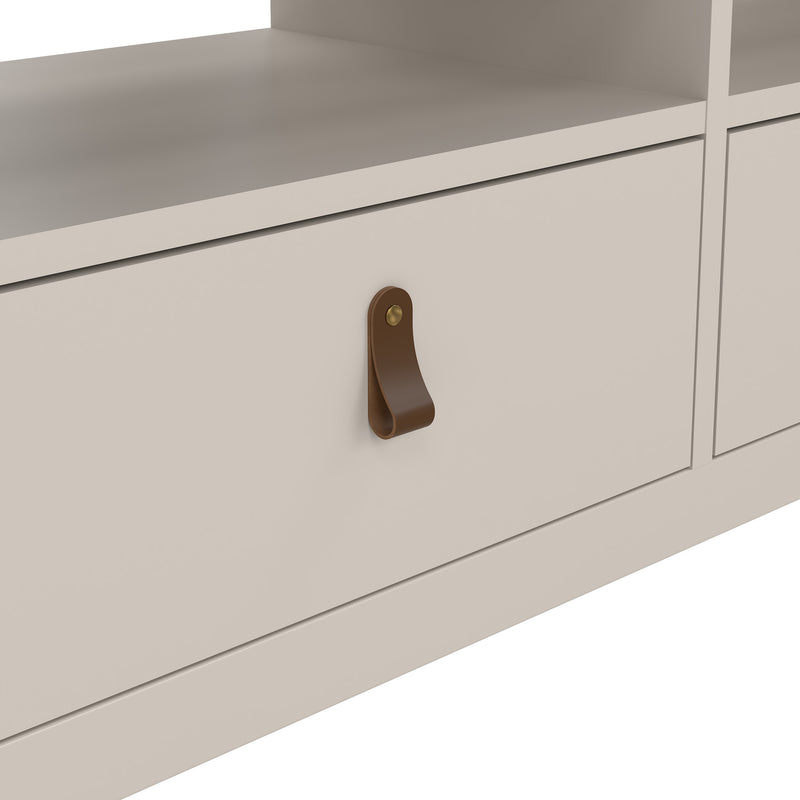 Barcelona TV Unit 3 Drawers in Cashmere