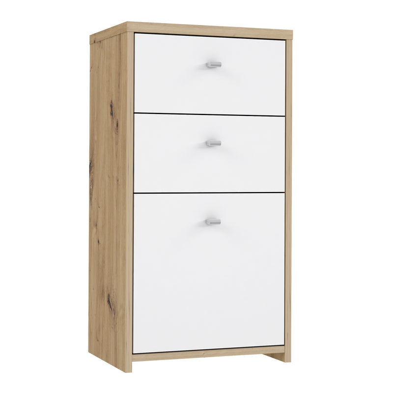Best Chest Storage Cabinet 2 Drawers 1 Door in Artisan