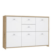 Best Chest Storage Cabinet with 2 Drawers and 5 Doors in Artisan