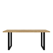 Nikomedes Dining Table in Bartex Oak