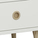 Softline Low Hall Table in Off White