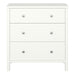 Tromso 3 Drawer Chest Off White