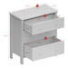 Tromso 3 Drawer Chest Off White