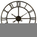 Small Antique Brass Skeleton Clock