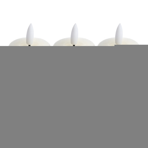 Luxe Collection Set Of 6 Natural Glow Led Tealight Candles