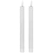 Luxe Collection Natural Glow S/ 2 White LED Dinner Candles