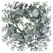 Small Frosted Eucalyptus Candle Wreath