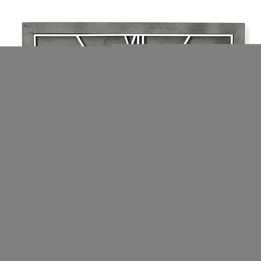 Williston Grey Square Wall Clock
