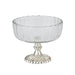 Small Fluted Glass Display Bowl
