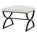 Boucle Ribbed Foot Stool