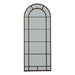 Rust Effect Large Arched Window Mirror