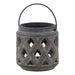 Amalfi Grey Lattice Lantern