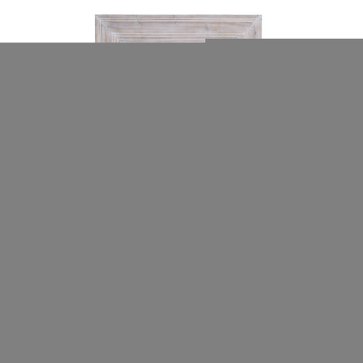 Harewood White Washed  Large Mirror