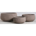 Umber Low Round Set Of 3 Planters