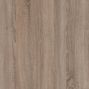 Chelsea Bedroom Desk/Dressing Table in White with a Truffle Oak Trim