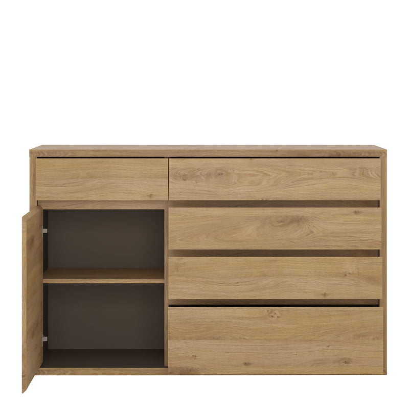 Shetland 1 Door 5 Drawer Cupboard