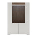Toronto Low Glazed 2 Door Display Cabinet with Internal Shelves (inc. Plexi Lighting)