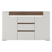 Toronto 2 Door 3 Drawer Sideboard (inc. Plexi Lighting)