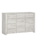 Angel 2 Door 3+3 Drawer Wide Chest