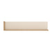 Lyon 120cm Wall Shelf in Riviera Oak/White