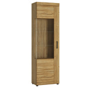 Cortina Tall Glazed Display Cabinet (LH) in Grandson