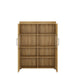 Cortina Low Wide 2 Door Display Cabinet in Grandson Oak