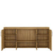Cortina 4 Door Wide Glazed Sideboard in Grandson Oak