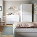 Novi 3 Door 3 Drawer Cabinet in Alpine White