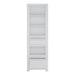 Novi 2 Drawer Bookcase in Alpine White