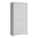 Novi 2 Door Wardrobe in Alpine White