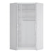 Novi 2 Door Corner Wardrobe in Alpine White
