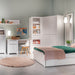 Novi 2 Door Corner Wardrobe in Alpine White