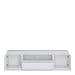 Fribo 2 Door 1 Drawer 166cm Wide TV Cabinet in White