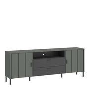 Arundel TV Cabinet 2 Door 2 Drawer wide High