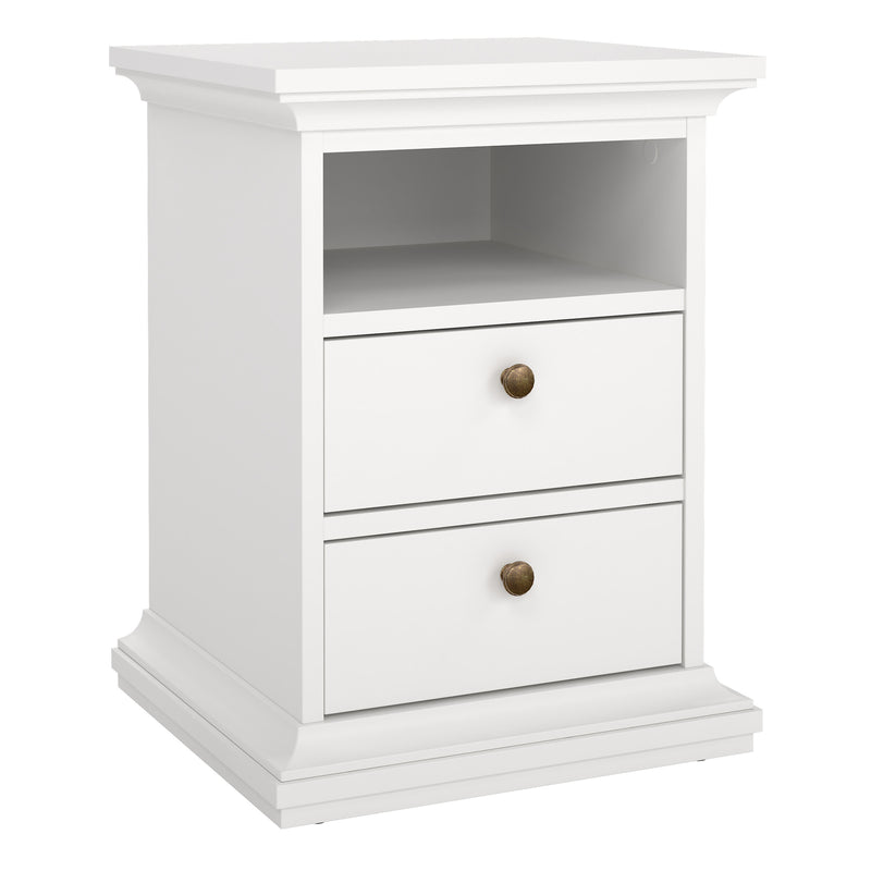 Paris Bedside 2 Drawers