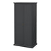 Paris Wardrobe with 2 Doors in Matt Grey