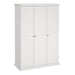 Paris Wardrobe with 3 Doors in White